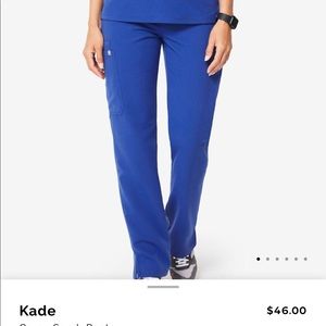 Figs Royal Blue Kade Cargo Pants XXSP Royal Blue